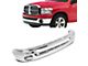 Front Bumper with Fog Light Holes; Chrome (02-08 RAM 1500 w/ Steel Chrome Bumper)