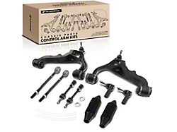 Front Lower Control Arm, Ball Joint, Front Sway Bar Link, Rack and Pinion Bellow and Tie Rod End Kit (06-12 4WD RAM 1500, Excluding Mega Cab)