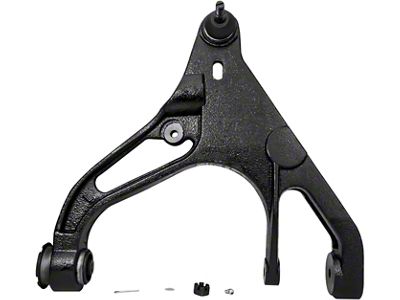 Front Lower Control Arm with Ball Joint; Driver Side (02-05 4WD RAM 1500)