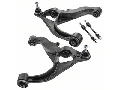 Front Lower Control Arm, Ball Joint and Front Sway Bar Link Kit (13-18 2WD RAM 1500 w/ Air Ride)