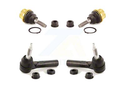 Front Lower Suspension Ball Joint and Outer Tie Rod End Kit (02-05 RAM 1500)