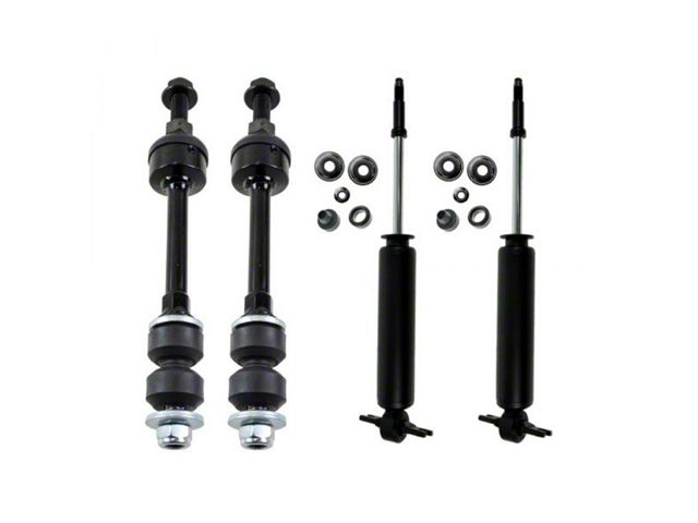 Front Shocks with Front Sway Bar Links (02-05 2WD RAM 1500; 06-07 2WD RAM 1500 Regular Cab, Quad Cab)