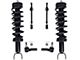 Front Strut and Spring Assemblies with Sway Bar Links and Tie Rods (09-12 4WD RAM 1500 w/o Air Ride)