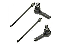 Front Tie Rod Set (06-08 RAM 1500 Regular Cab, Quad Cab; 09-12 RAM 1500)