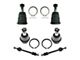 Front Upper and Lower Ball Joints with Sway Bar Links (06-08 4WD RAM 1500 Regular Cab, Quad Cab)