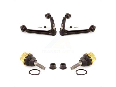 Front Upper Suspension Control Arm and Ball Joint Assemblies with Lower Ball Joint Kit (02-05 RAM 1500)