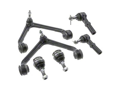 Front Upper Control Arm, Ball Joint and Outer Tie Rod End Kit (02-05 RAM 1500)