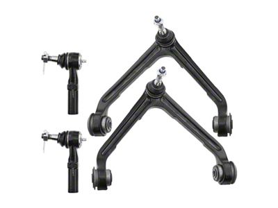 Front Upper Control Arm, Ball Joint and Outer Tie Rod End Kit (02-05 RAM 1500)