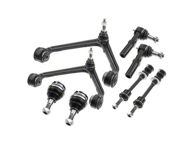 Front Upper Control Arm, Ball Joint, Sway Bar Link and Outer Tie Rod End Kit (02-05 2WD RAM 1500)