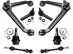 Front Upper Control Arms with Lower Ball Joints, Sway Bar Links and Outer Tie Rod Ends (02-05 2WD RAM 1500)