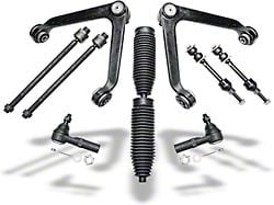 Front Upper Control Arms with Lower Ball Joints, Sway Bar Links, Tie Rods and Tie Rod Boots (02-05 2WD RAM 1500)