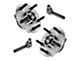 Front Wheel Bearing and Hub Assembly Set with Front Outer Tie Rods (02-05 RAM 1500 w/ Rear Wheel ABS)