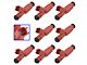 Fuel Injector Set; 8-Pieces (02-03 5.9L RAM 1500)