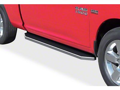 H-Style Running Boards; Polished (09-18 RAM 1500 Quad Cab)