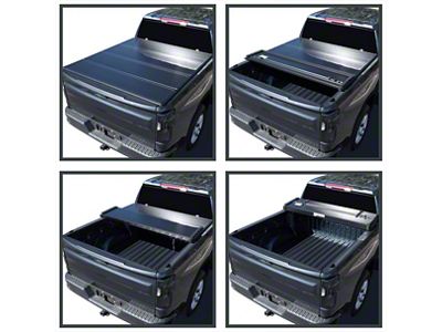 Hard Quad-Fold Tonneau Cover (02-18 RAM 1500 w/ 6.4-Foot Box & w/o RAM Box)