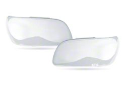 Headlight Covers; Clear (09-18 RAM 1500 w/o Projector Headlights)