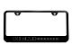 HEMI Powered License Plate Frame; Black (Universal; Some Adaptation May Be Required)