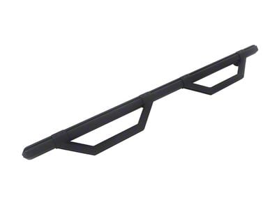Hex Series Side Step Bars without Mounting Brackets; Textured Black (09-24 RAM 1500 Crew Cab)