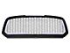 Honeycomb Mesh Style Upper Replacement Grille with LED DRL Lights; Black (13-18 RAM 1500, Excluding Rebel)