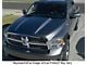 Hood Spear Stripes; Matte Black (09-18 RAM 1500)