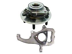 Hub and Knuckle Assembly; Driver Side (12-18 4WD RAM 1500)