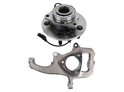 Hub and Knuckle Assembly; Driver Side (09-11 4WD RAM 1500)