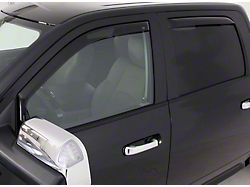 EGR In-Channel Window Visors; Front and Rear; Dark Smoke (09-18 RAM 1500 Quad Cab)