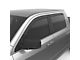 EGR In-Channel Window Visors; Front and Rear; Matte Black (09-18 RAM 1500 Crew Cab)