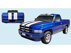 Indianapolis 500 Pace Truck Decal Kit; White (1996 RAM 1500)