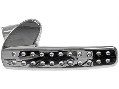 Interior Door Handle; Front and Rear Right; All Chrome; Plastic (02-08 RAM 1500 Quad Cab)