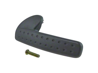 Interior Door Handle; Passenger Side; Gray (02-08 RAM 1500)