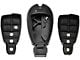 Keyless Entry Remote Case; Black (2011 RAM 1500)