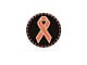 Kidney Cancer Ribbon Rated Badge (Universal; Some Adaptation May Be Required)