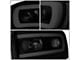 LED DRL Sequential Projector Headlights; Black Housing; Smoked Lens (06-08 RAM 1500)