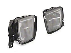 LED Fog Lights; Black Housing (13-18 RAM 1500)