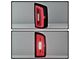 LED Light Bar Style Tail Lights; Black Housing with Smoked Lens (07-08 RAM 1500)