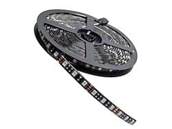 Oracle 12-Inch Black Backing Exterior LED Flexible Strip; UV/Purple (Universal; Some Adaptation May Be Required)