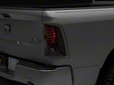 LED Tail Lights; Black Housing; Clear Lens (09-18 RAM 1500 w/ Factory Halogen Tail Lights)