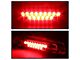 LED Third Brake Light; Red Clear (02-08 RAM 1500)