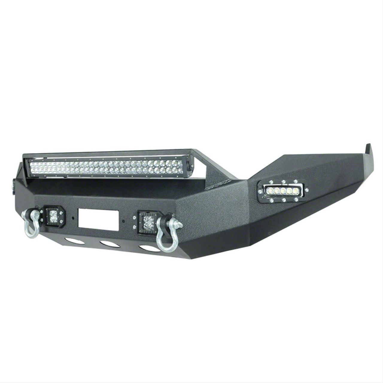 RAM 1500 LED Winch Front Bumper (13-18 RAM 1500, Excluding Rebel ...