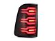 AlphaRex LUXX-Series LED Tail Lights; Black/Red Housing; Smoked Lens (19-24 RAM 1500 w/ Factory LED Tail Lights)