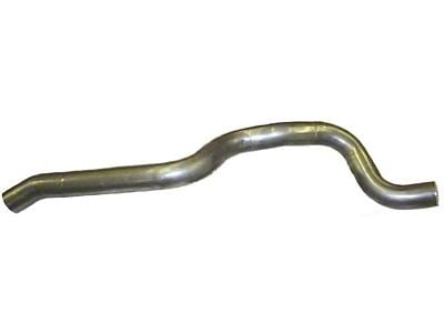 Mandrel Bent Front Tail Pipe; Driver Side Rear Exit; 2.25-Inch (02-05 RAM 1500, Excluding SRT-10)