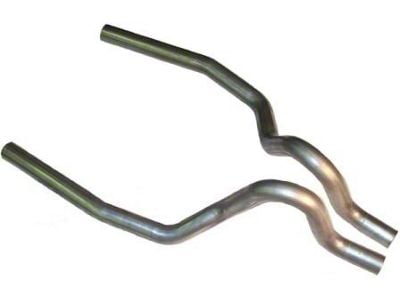 Mandrel Bent Tail Pipe; Passenger Side; 2.25-Inch (94-01 RAM 1500)