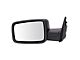 Manual Heated Mirror; Textured Black; Driver Side (09-12 RAM 1500)