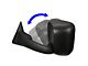 Manual Towing Mirrors; Black (02-08 RAM 1500)