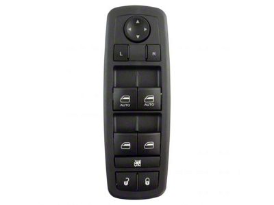 Master Power Window Switch; Front Driver Side (09-12 RAM 1500 Crew Cab)