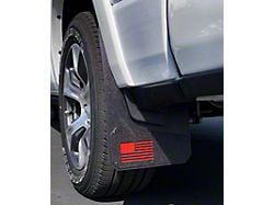 Merica Mud Flaps; Rear; Red (19-24 RAM 1500, Excluding TRX)