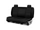 ModaCustom Wetsuit Rear Seat Cover; Black (19-24 RAM 1500 Crew Cab w/ Solid Rear Bench Seat)