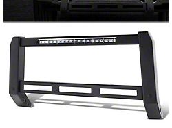 Modular Style Bull Bar with LED Light Bar; Black (19-24 RAM 1500, Excluding Rebel, RHO & TRX)