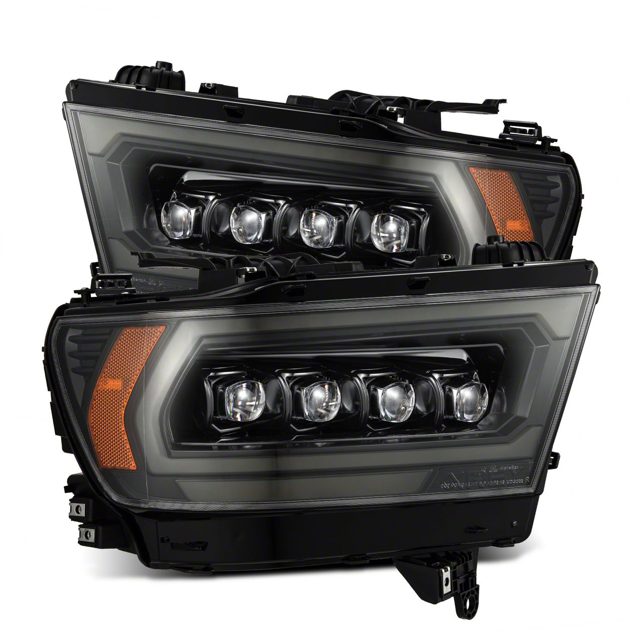 RAM 1500 MK II NOVA-Series 2500 Style LED Projector Headlights; Alpha ...